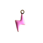 Hot Pink Lightning Bolt Charm