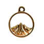 Gold Mountain Charm