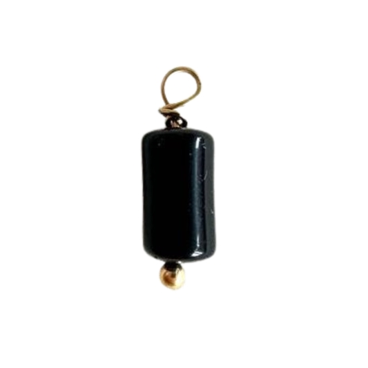 Black Bead Charm