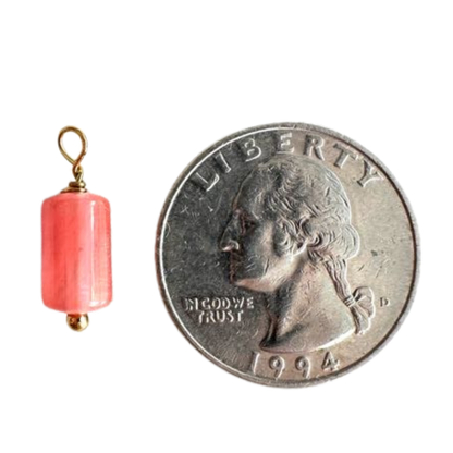 Pink Bead Charm