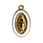 Oval Jesus Charm